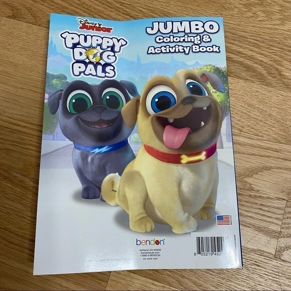 Puppy Dog Pals Coloring & Activity Book Disney Pug Dog Puppy Kids Children’s